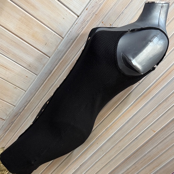 Forever 21 Black Button-Front Mini Dress - Picture 3 of 6